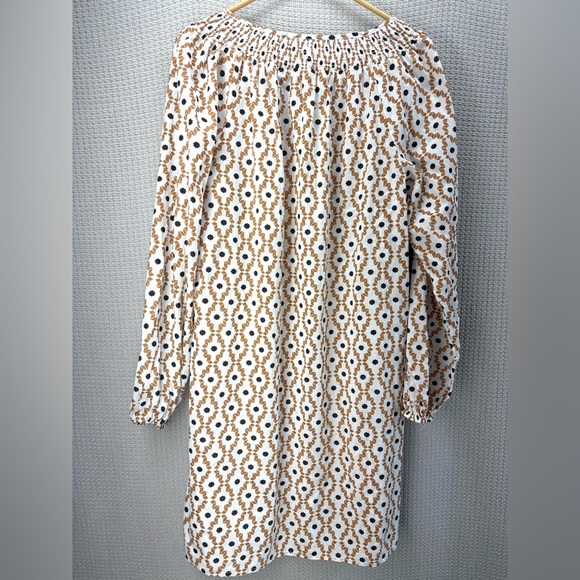 (3) Boden 100% Cotton Colorful Beach Kaftan Dress Size 8 Boho Tunic Tassles-Read - Picture 15 of 16